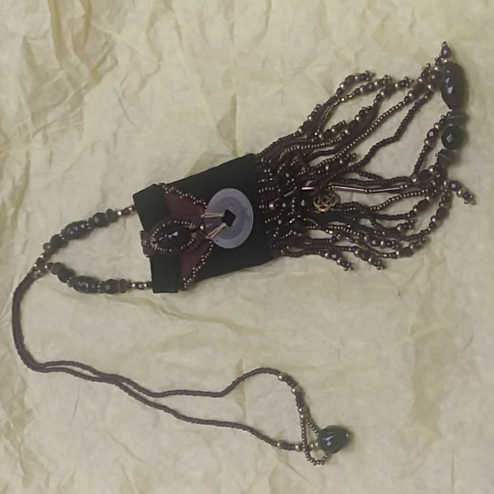 Beautiful handmade beaded necklace